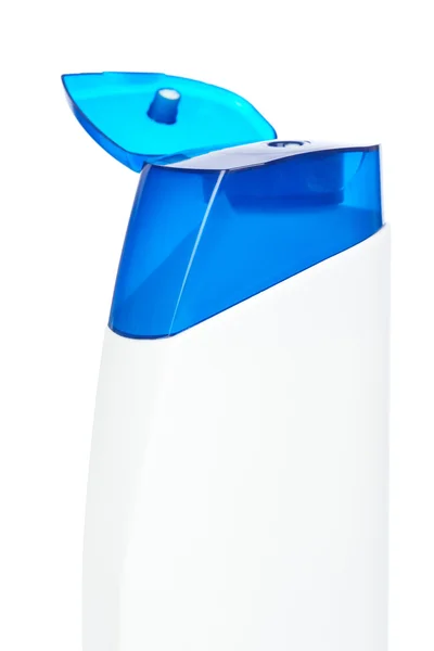 Plastflaska med tvål eller schampo — Stockfoto