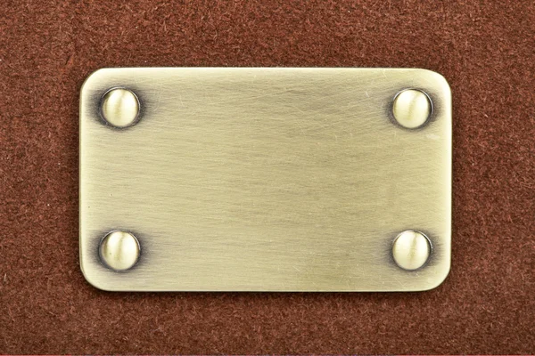 stock image Panel of metal brushed