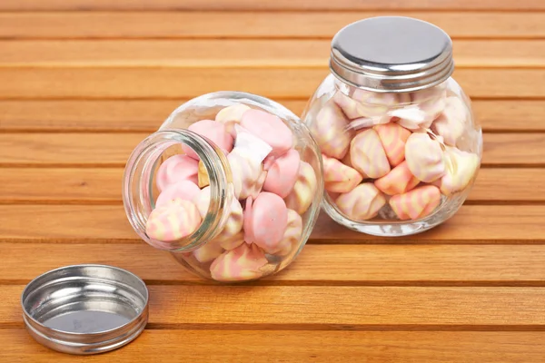 Pink marshmallows — Stock Photo, Image