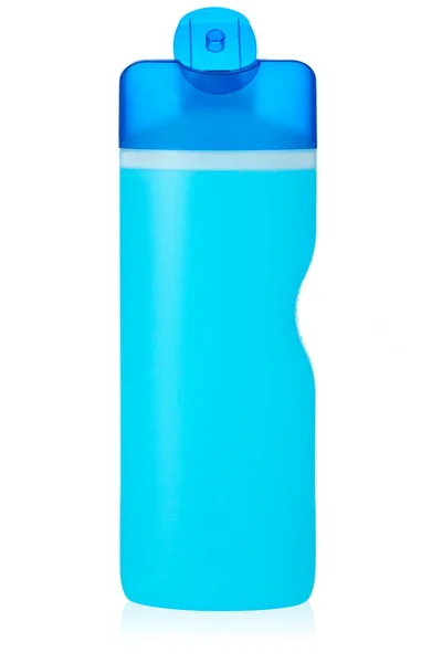 Geöffnete Plastikflasche — Stockfoto