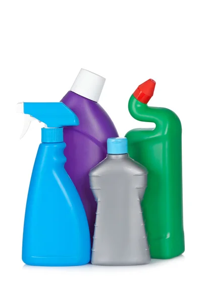 Butelek detergent — Zdjęcie stockowe