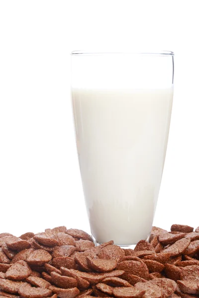 Płatki kukurydziane i mleka — Zdjęcie stockowe