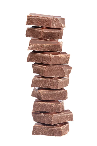 Blocchi di Cioccolato — Foto Stock