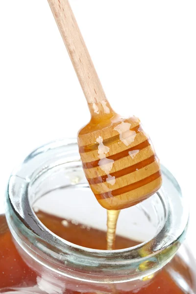 Χύνοντας μέλι — Φωτογραφία Αρχείου