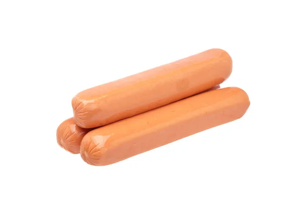 Three sausages — Stock Photo, Image