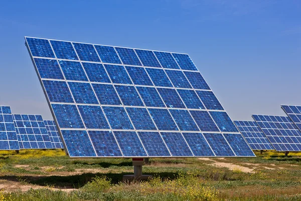 Central de energia solar — Fotografia de Stock