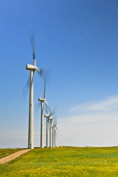 Энергия ветра — стоковое фото