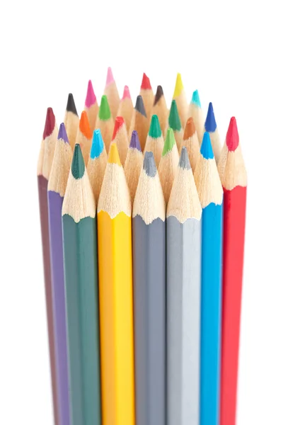 Surtido de lápices de colores —  Fotos de Stock