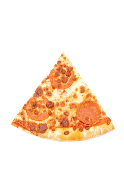 Fetta di gustosa pizza italiana — Foto Stock