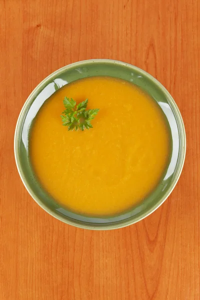 Creme de sopa de cenoura — Fotografia de Stock