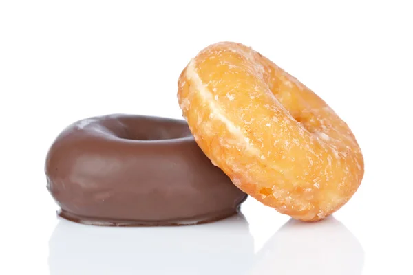 Zwei Donuts — Stockfoto