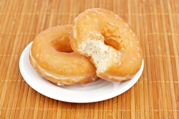 Dois donuts — Fotografia de Stock