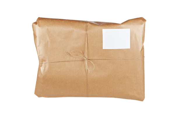 Kahverengi paket — Stok fotoğraf