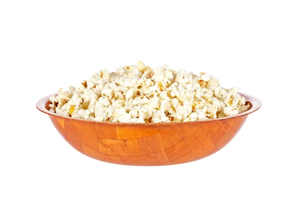 Popcorn in een kom — Stockfoto