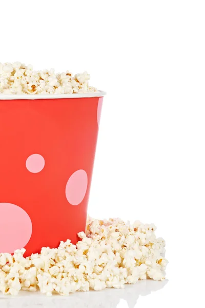 Popcorn v kbelíku — Stock fotografie