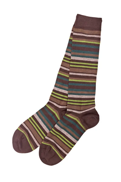 Par de meias coloridas — Fotografia de Stock