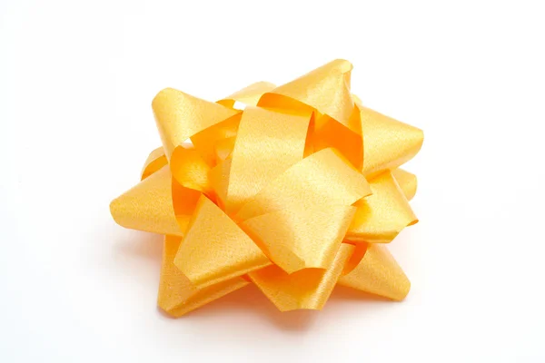 Yellow ribbon — Stock Photo, Image