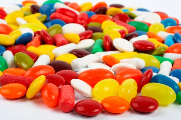 Detail der bunten Süßigkeiten Hintergrund — Stockfoto