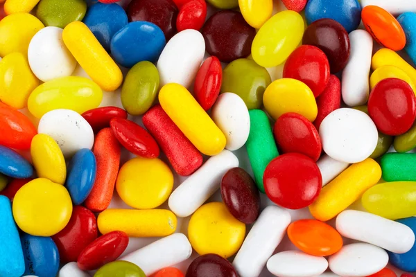 Détail de fond de bonbons colorés — Photo