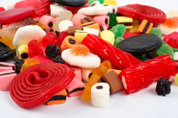 Detalle de fondo de dulces coloridos —  Fotos de Stock