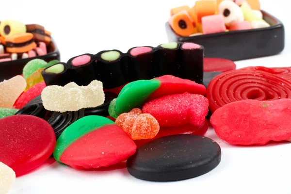 Detalle de fondo de dulces coloridos —  Fotos de Stock