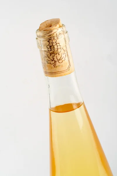 Detalhe da garrafa de vinho — Fotografia de Stock