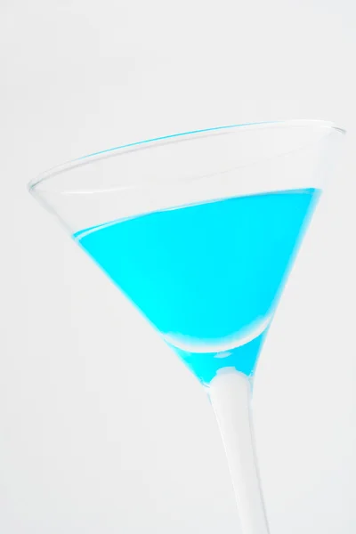 Detalj av blå cocktail — Stockfoto
