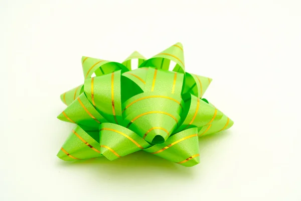 Green ribbon — Stock Photo, Image