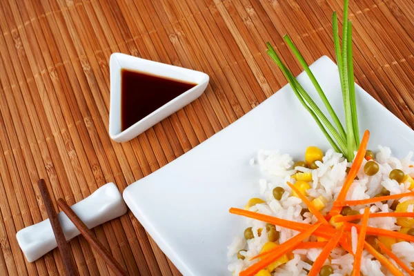Salad of rice — Stock Photo, Image