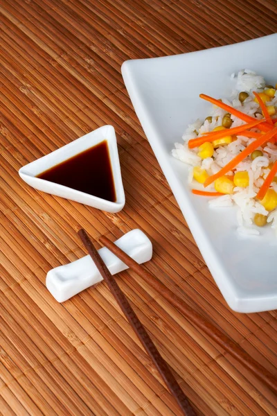 Salade van rijst — Stockfoto