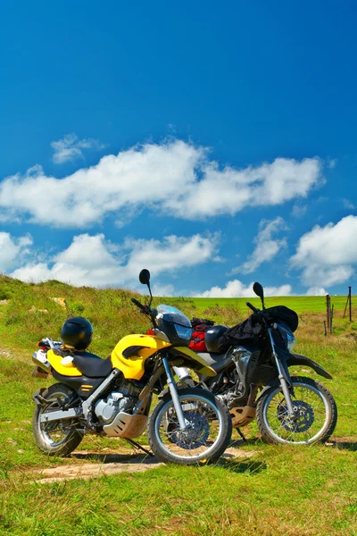 Два мотоцикла — стоковое фото