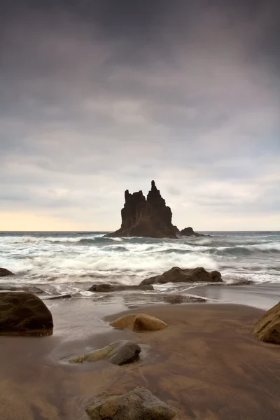 The castle in the ocean — Stock Photo, Image