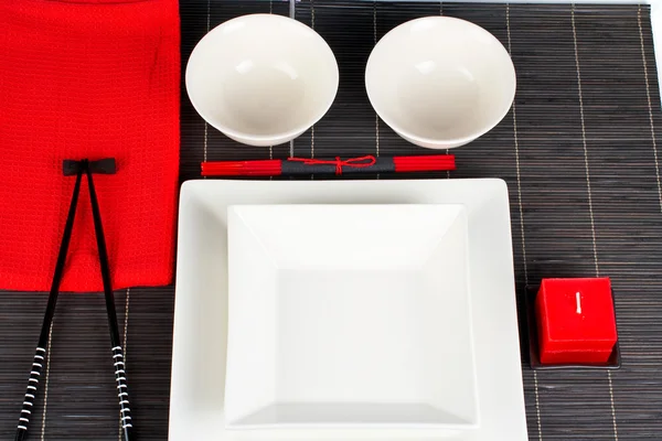 Table setting for a dinner — Stock Photo, Image