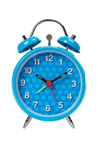 Reloj despertador azul —  Fotos de Stock