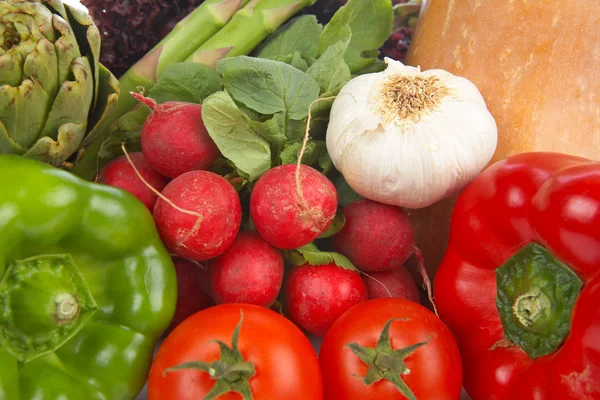 Fondo de verduras frescas —  Fotos de Stock