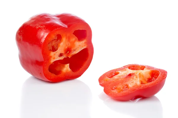 Кусочки красного перца — стоковое фото
