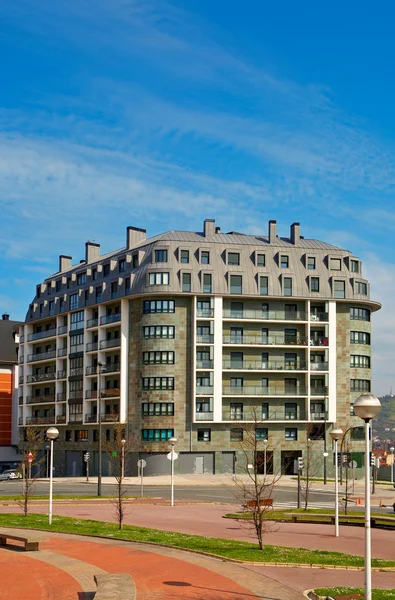 Apartamentos modernos bloco — Fotografia de Stock