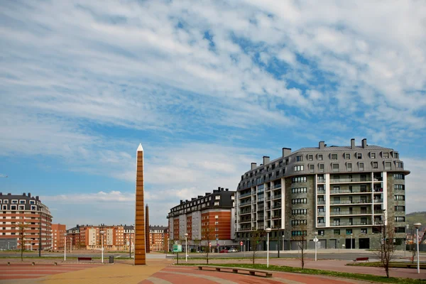 stock image Modern apartments blocks