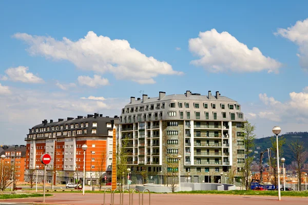 Modern apartments blocks — Stock Photo, Image