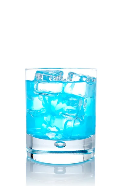 Голубой райский коктейль — стоковое фото