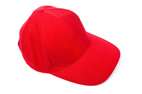 Red baseball cap — Stock Photo, Image