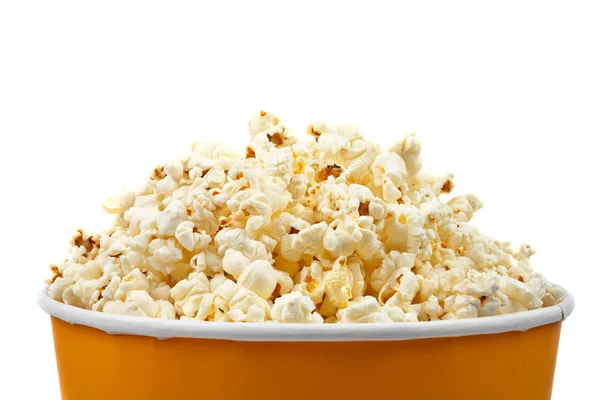 Popcorn in een emmer — Stockfoto