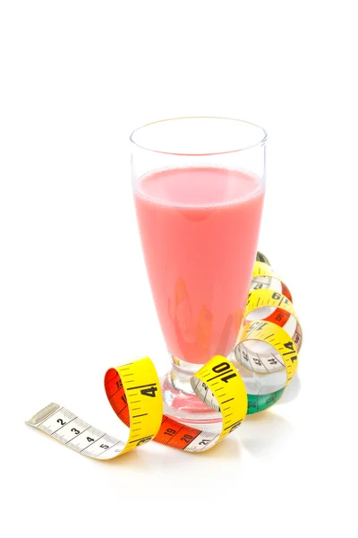 Свіжий і поживний дієтичний молочний коктейль — стокове фото