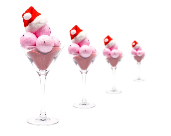 クリスマスのアイスクリーム — ストック写真