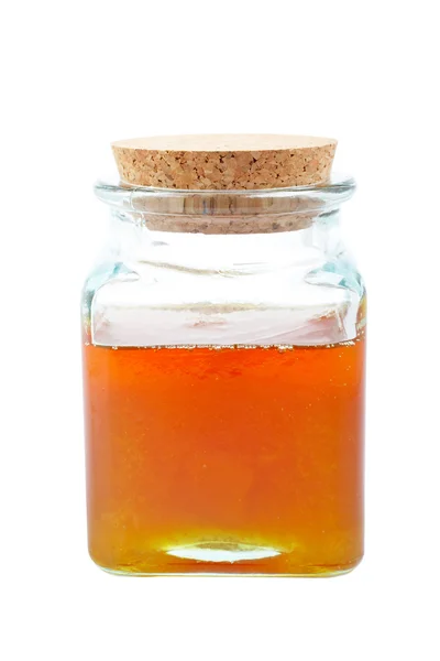 Egy üveg méz. Jogdíjmentes Stock Fotók