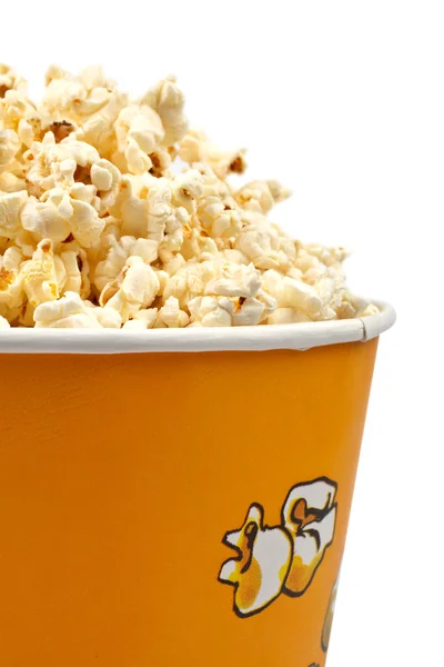Popcorn i en hink Royaltyfria Stockfoton