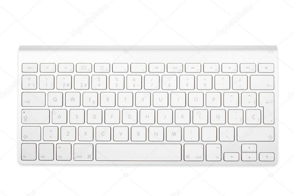 Wireless aluminum keyboard