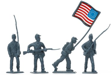 American civil war plastic soldiers clipart