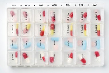 Pill Organizer clipart