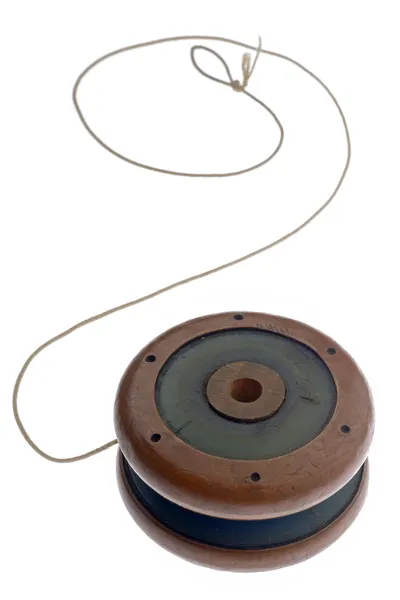 Hračka dřevěná yo-yo — Stock fotografie